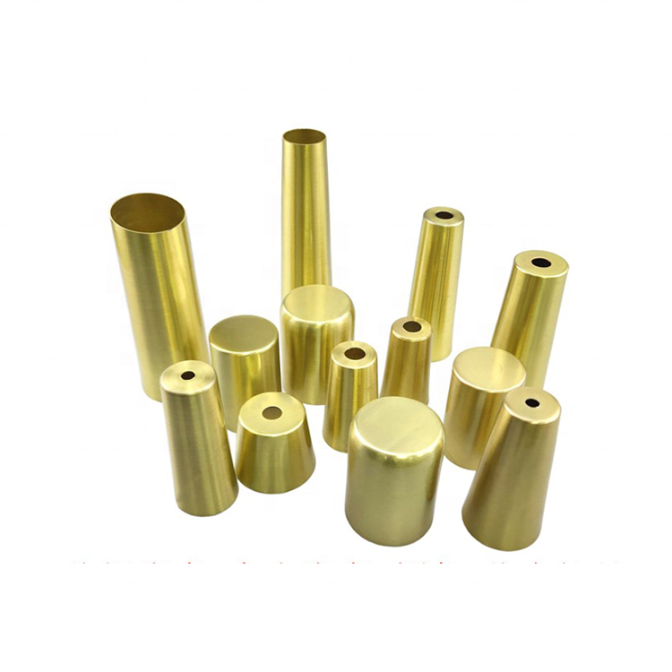 Tapered Brass Furniture Leg Tips End Ferrules for Wood Table Chair Legs Decorative Protector Hardware Accessories for Home Hotel