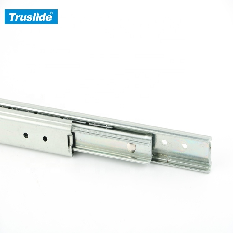 TH1620DJ Slide Rail 20mm Drawer Slides Heavy Duty Furniture Hardware Ball Bearing Telescopic Rail Drawer Slide 1500mm Two Way