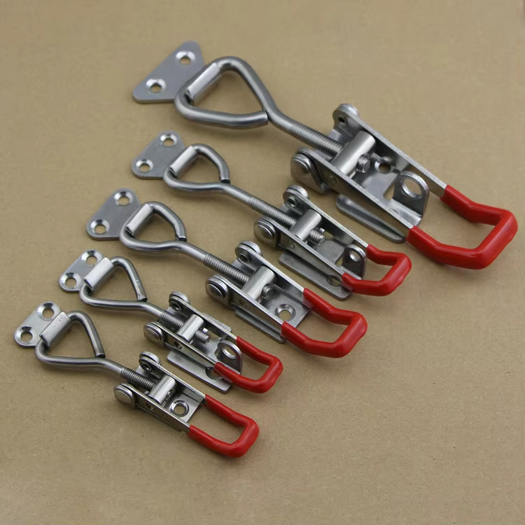 Toggle Latch Clamp Adjustable Toggle Clamp 4001 4002 4003 Cabinet Box Lever Handle Lock For Sliding Door Furniture Hardware