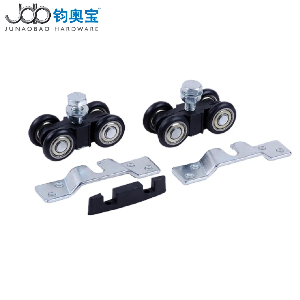 Job Furniture Hardware Silence Suspending Wardrobe Door Roller System