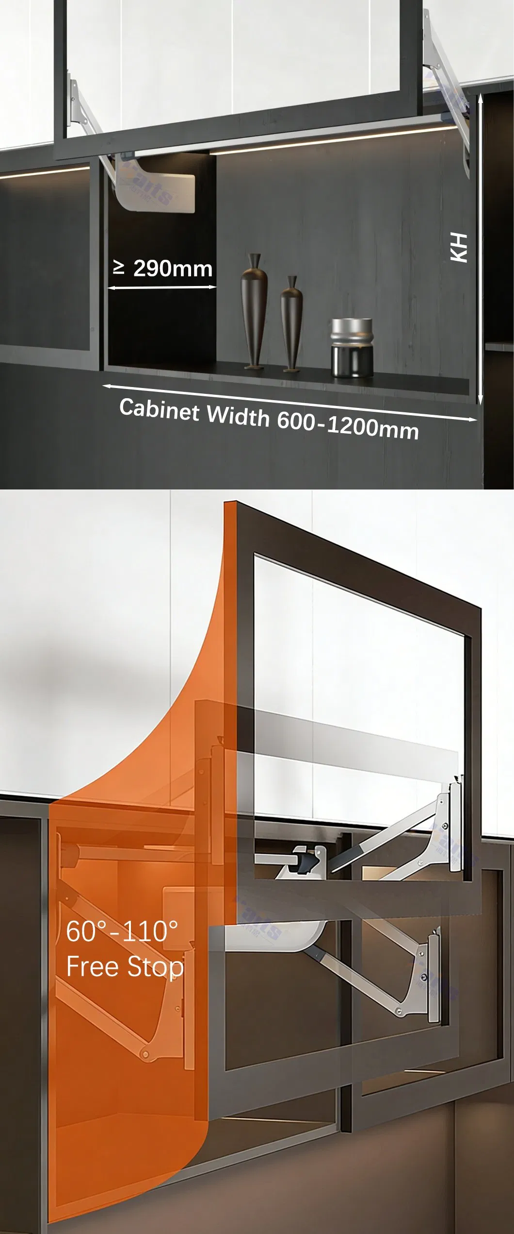 Parts and Accessories for Opening Systems Top Opening Mechanism Details