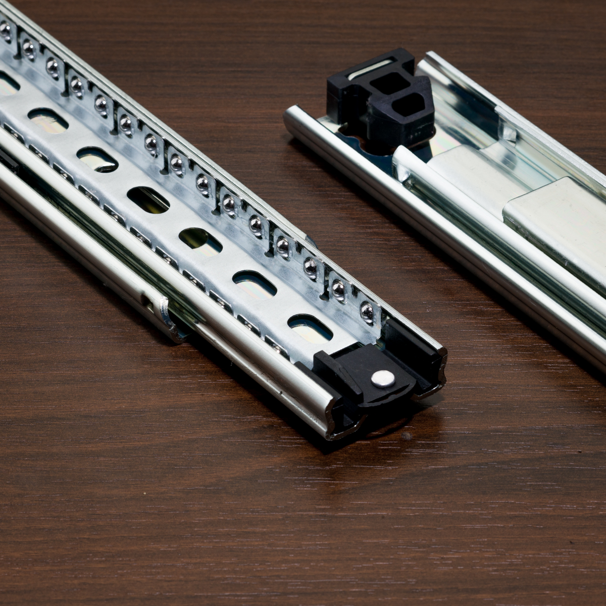 Heavy Duty Ball Bearing Slide Furniture Hardware Slides Easy Fast Installation 53mm Industrial Tool Cabinet Drawer Slides