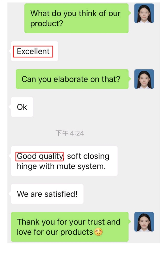 Customer Feedback 3