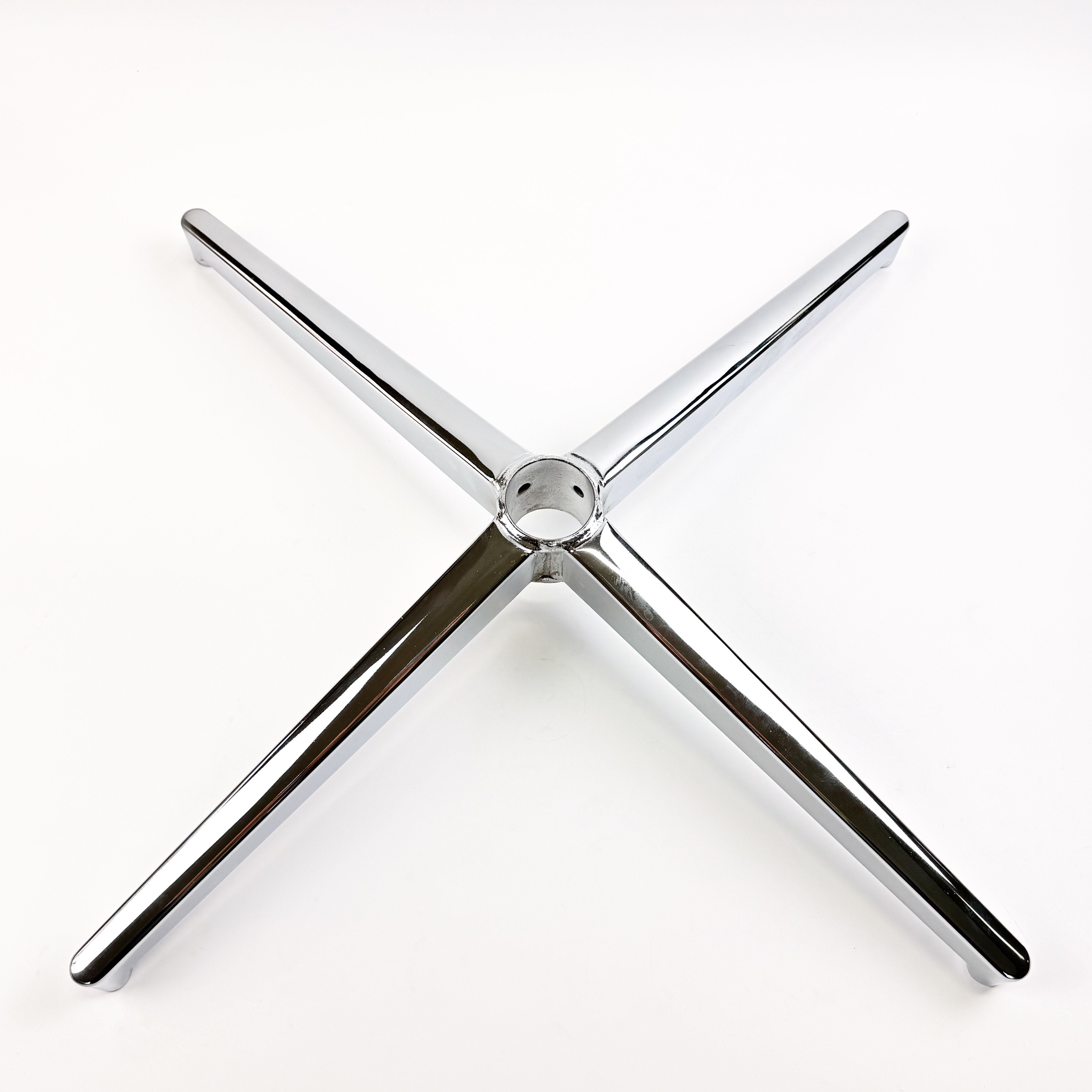 Standard Commercial 4 Star Office Chair Metal Base Replacement Hardware Parts for Furniture Legs Chromed