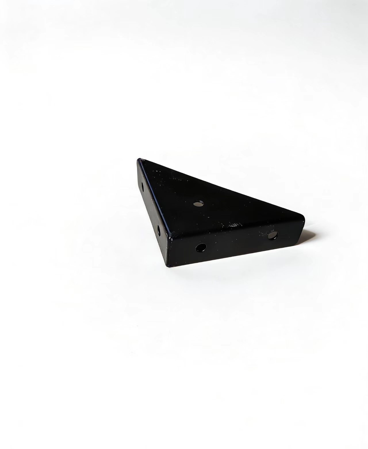 Thickened Bed Frame Furniture Fixing Bracket, Black Metal Steel Corner Brace