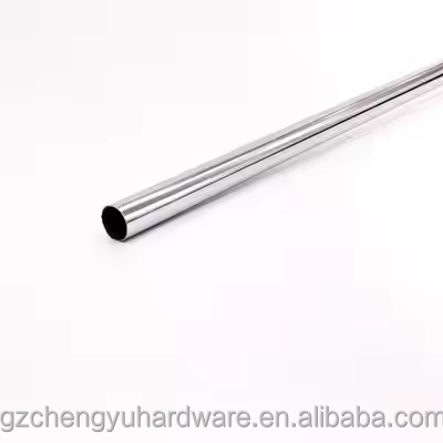 CY- 511 Hot Sale Cheap Price Chrome Plated Wardrobe Tube Round Iron Tube Oval Tube Bending Furniture Fittings Pipe