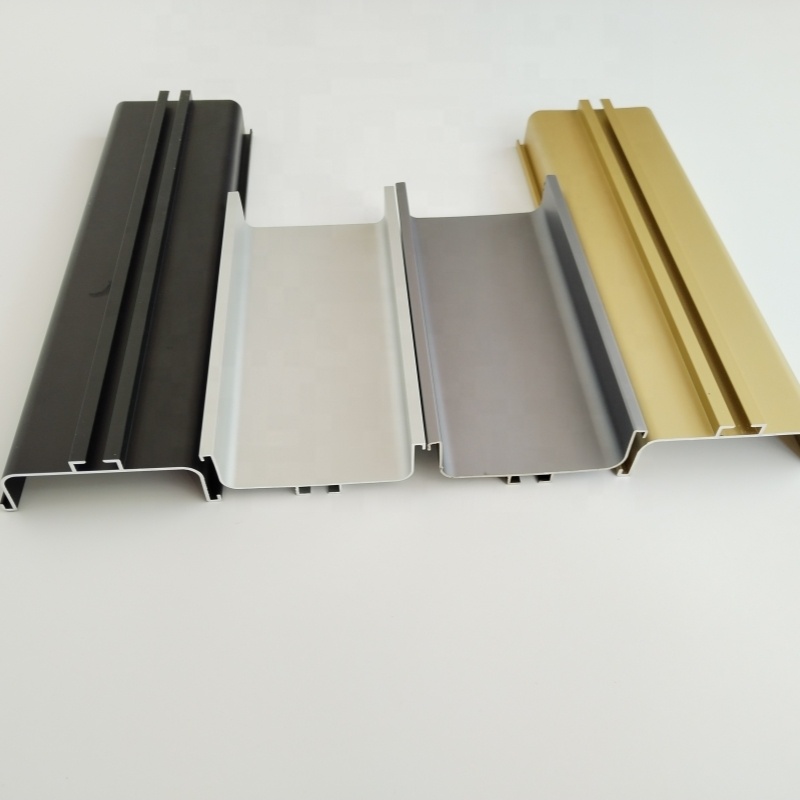 Factory Direct Aluminum Alloy Cabinet Handles Custom Wardrobe Door Pulls Furniture Hardware