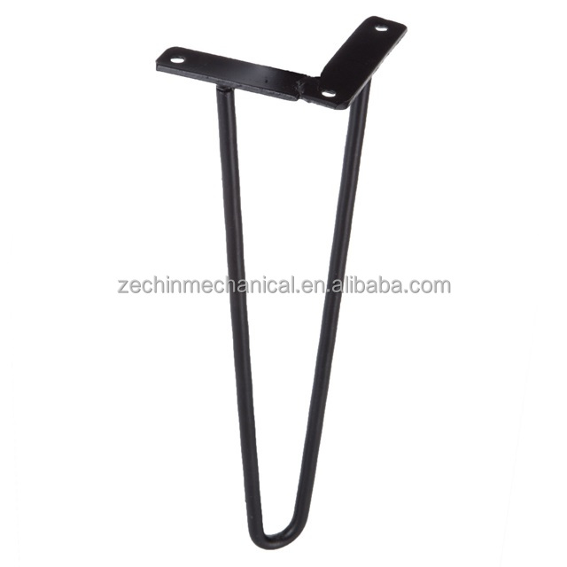 Hairpin Legs Thick Super Heavy Duty Double Welded Leg Protectors Metal Coffee Table Furniture Sofa Desk Legs