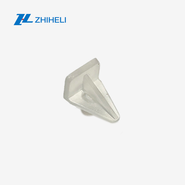 Cabinet Furniture Accessories Plastic Hidden Connectors Wardrobe Shelf Support with Pins for Bedroom Apartment