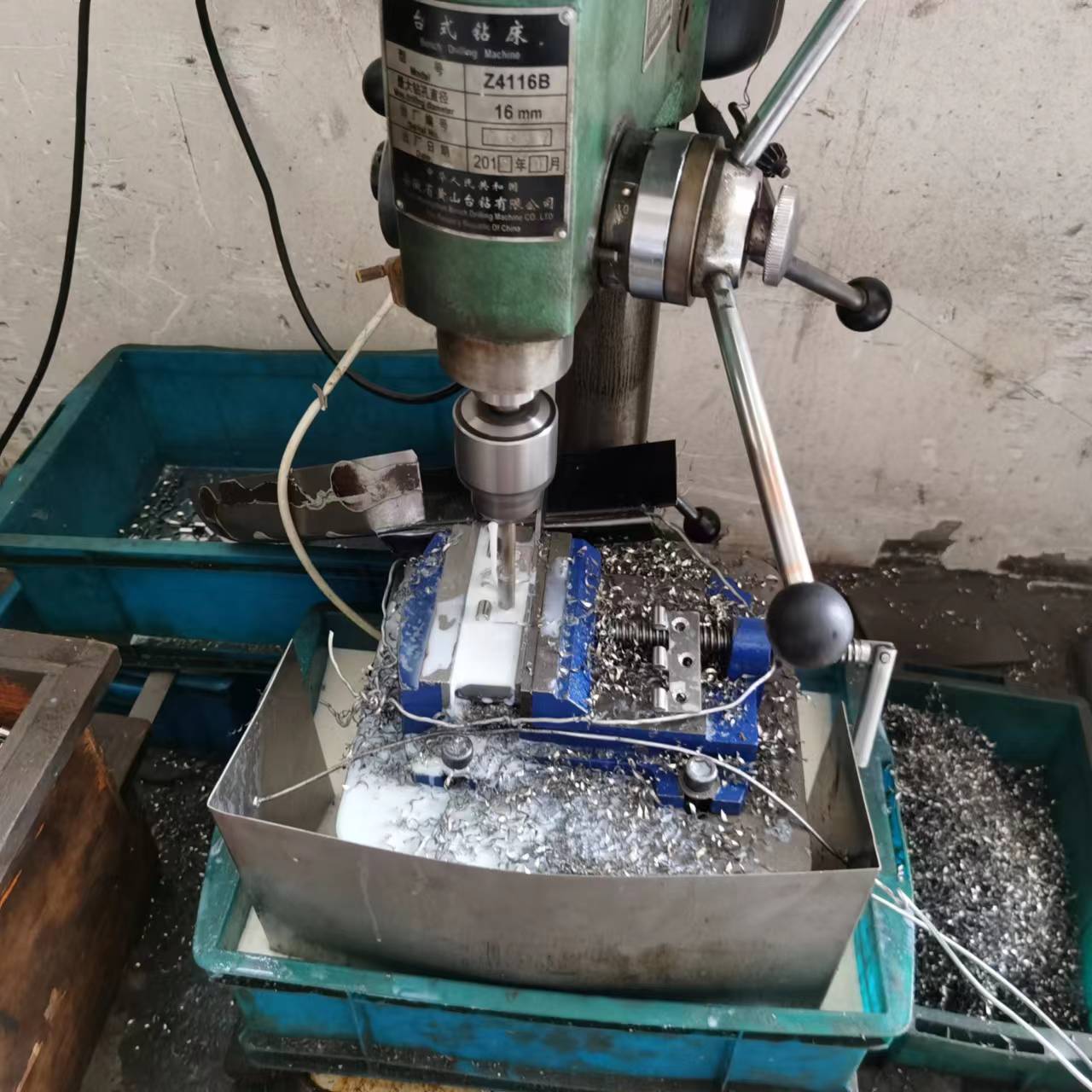 Locating and drilling