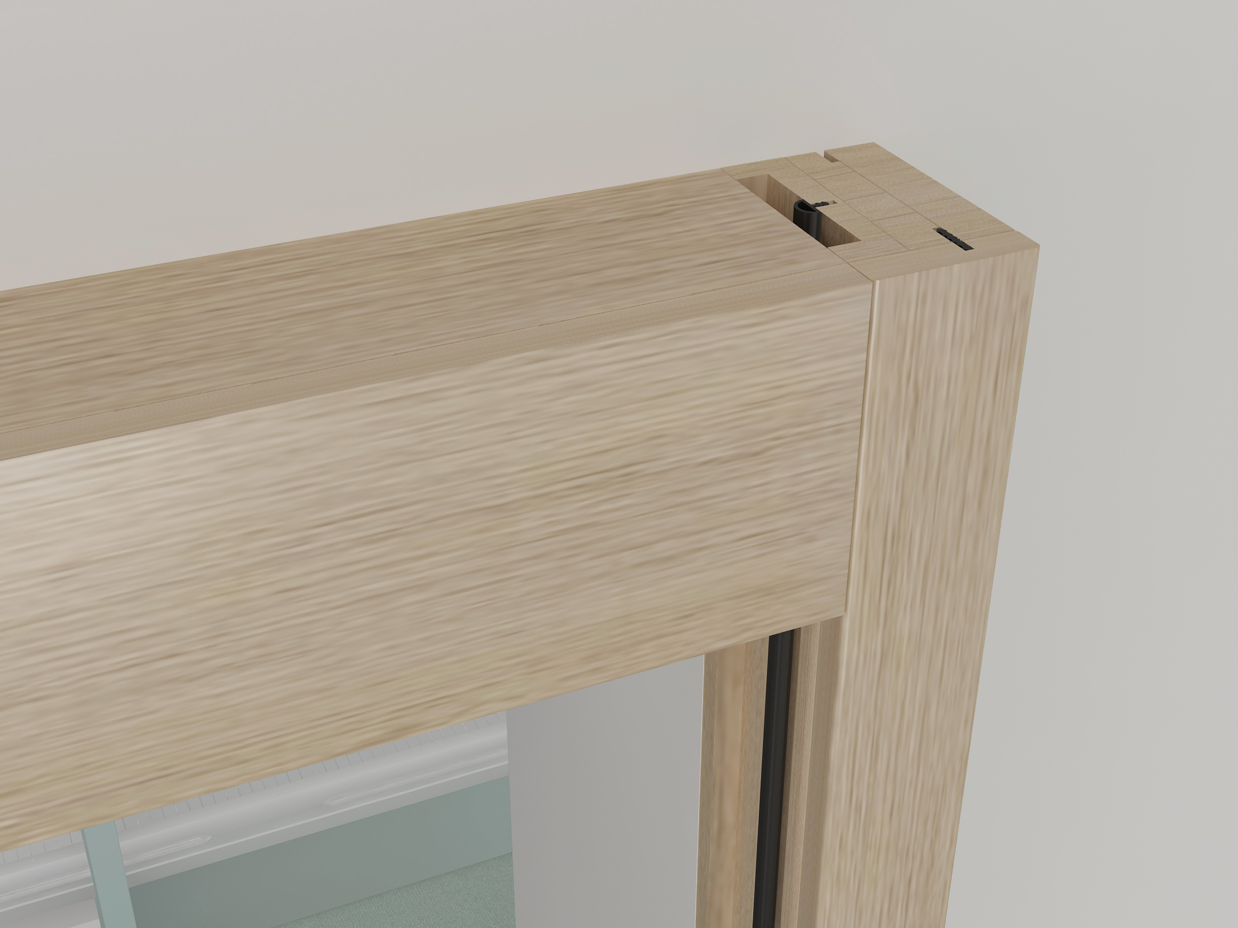 Aluminum Track Interior Sliding Doors System Wood Doors Hardware Accessories