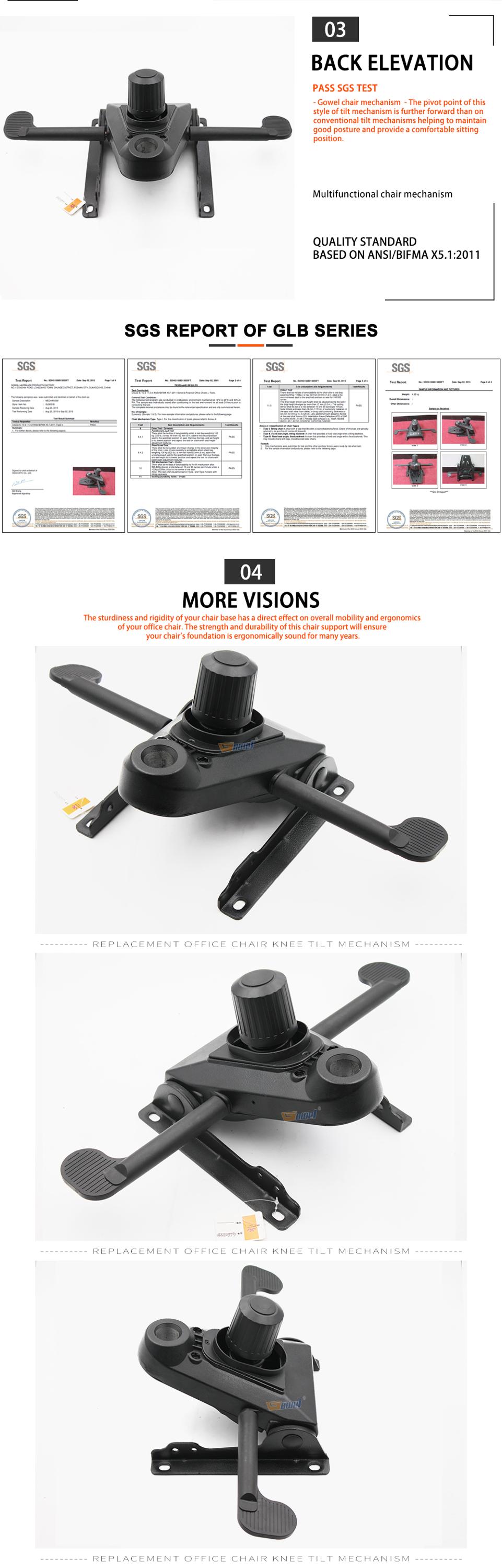 GLB004B Mechanism Side View
