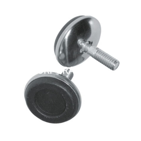 Popular Plastic with Steel Adjustable Bolt Screw Cabinet Hardware Table Leg Connector