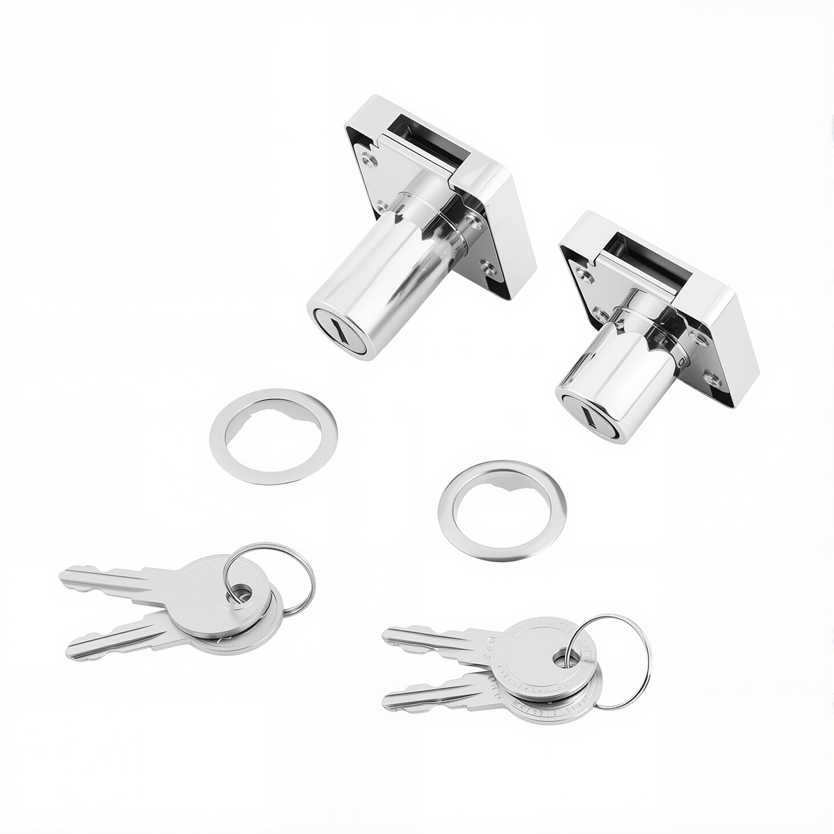 Stylish Modern Durable Zinc Alloy Office Desk Drawer Lock 338-32 Iron Key for Gym Bedroom Hotel School Entry Furniture Hardware