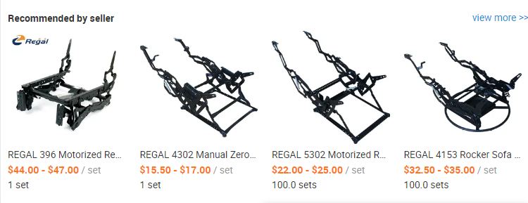 Recliner Mechanism Products Line