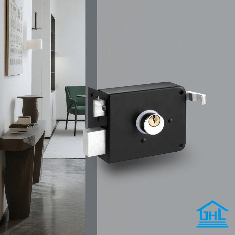 Decorative and Functional Lock for Bookshelves and Display Cabinets Furniture Hardware