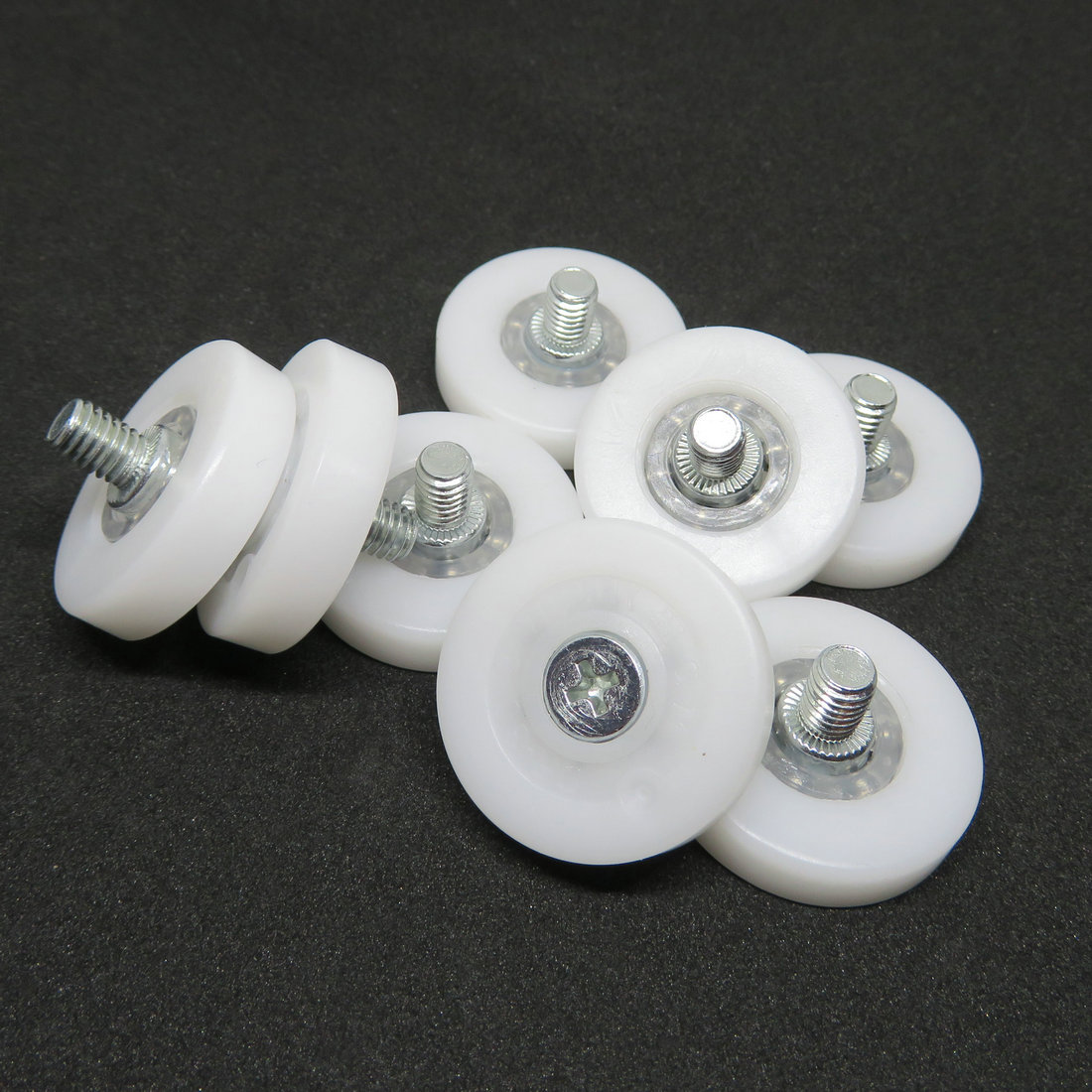Drawers Plastic Bearing 19mm 22mm 24mm 26mm 28mm 30mm Nylon POM Drawer Rollers Slide U Groove Pulley