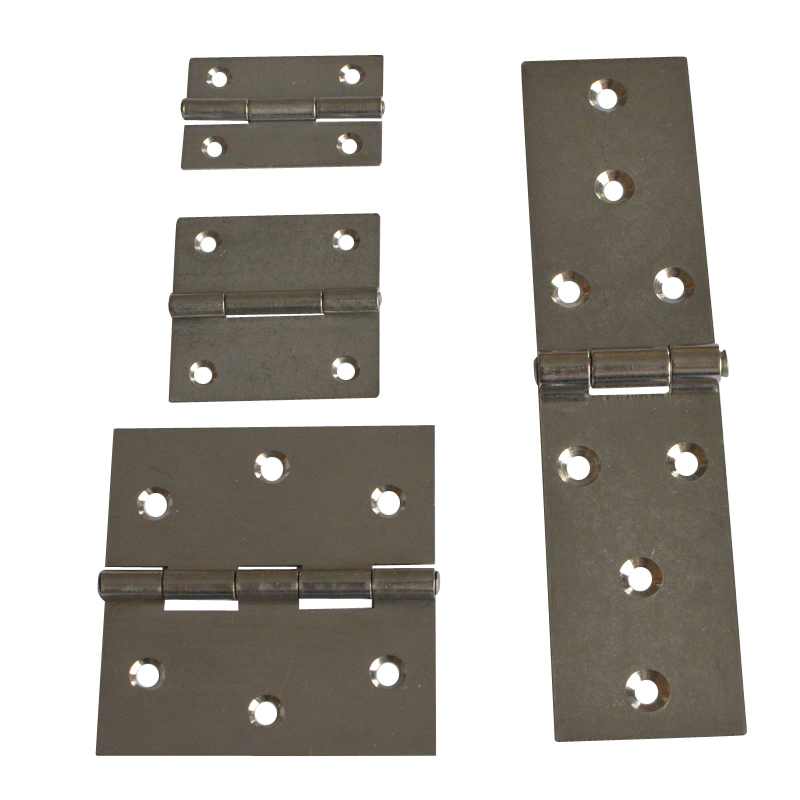 Factory Direct Customized Stainless Steel Butt Hinge Strong Metal with Modern Design for Contemporary Furniture Door Hardware