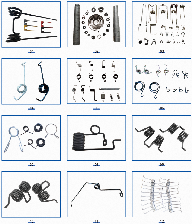 Common Torsion Springs