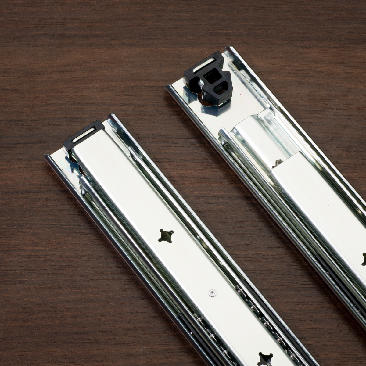 Heavy Duty Ball Bearing Slide Furniture Hardware Slides Easy Fast Installation 53mm Industrial Tool Cabinet Drawer Slides