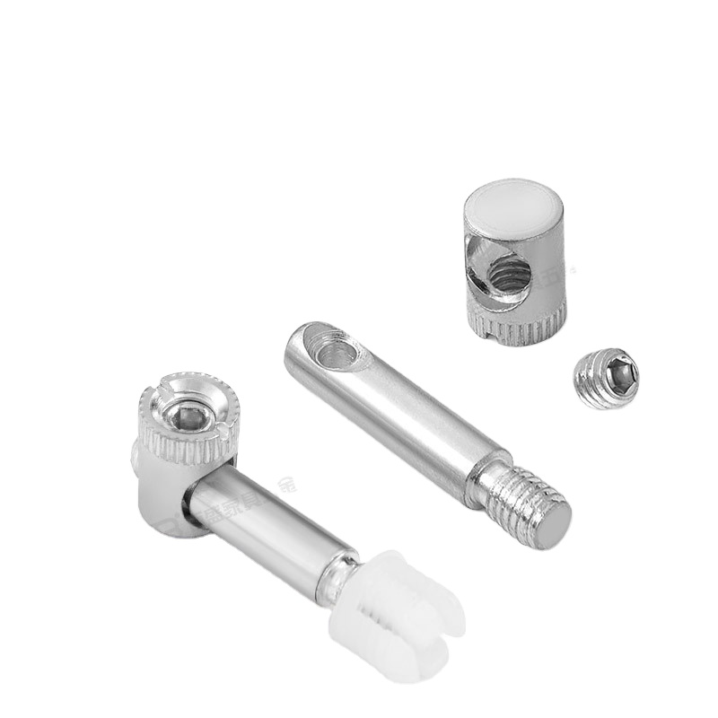 Furniture Connecting 3 in 1 Fittings with Dowel Cam Lock Combination Screw Cabinet Wardrobe Shelf Support Heavy-duty Hardware