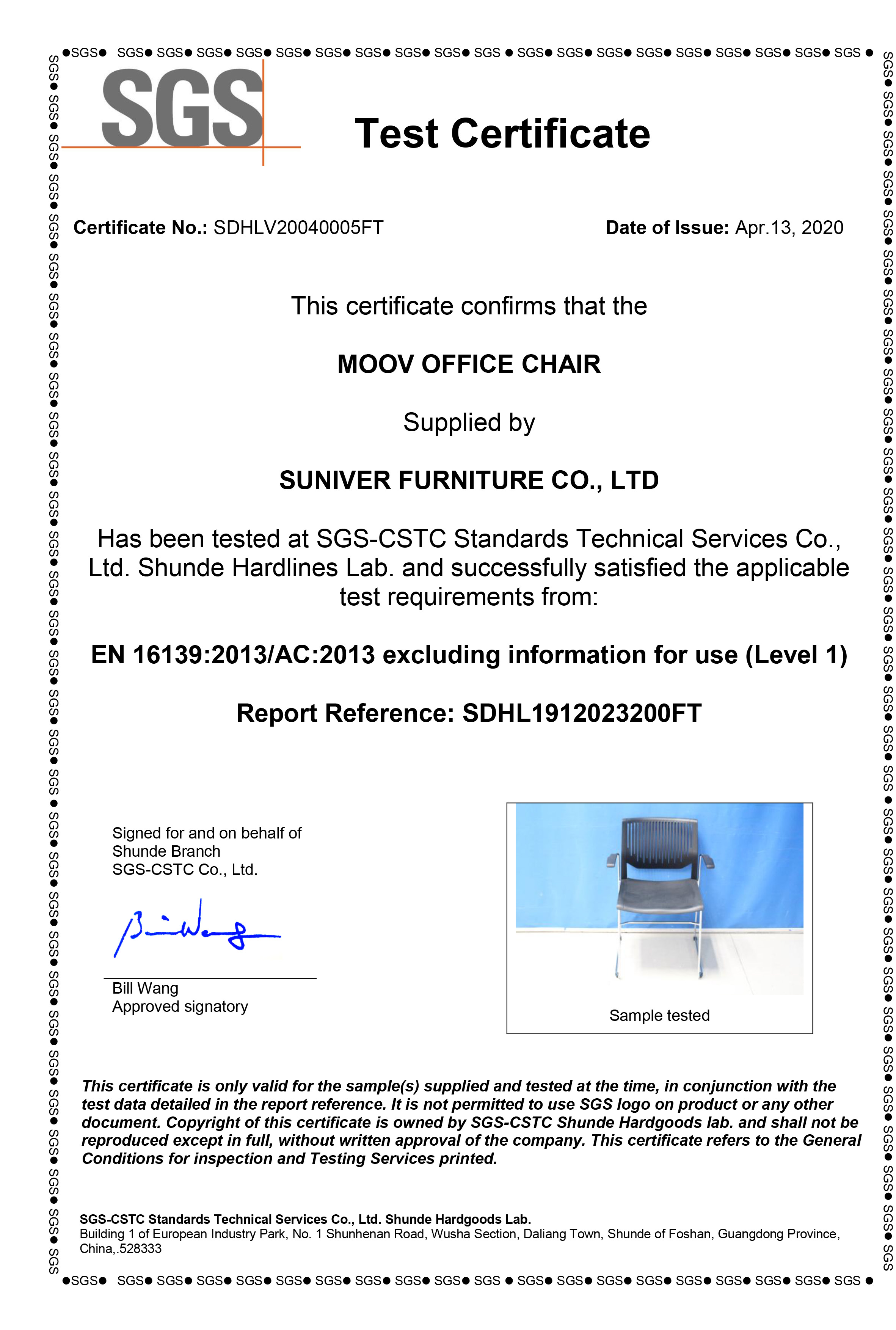 Certification 1