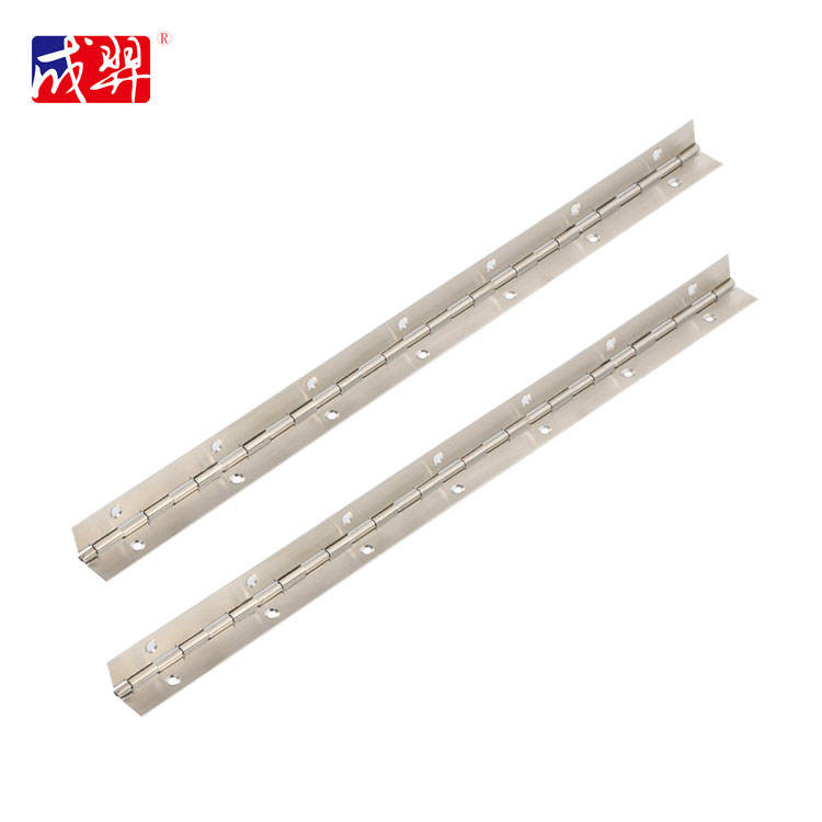 Hot Sale Customized Stainless Steel 201 Continuous Long Cabinet Piano Hinges for Furniture