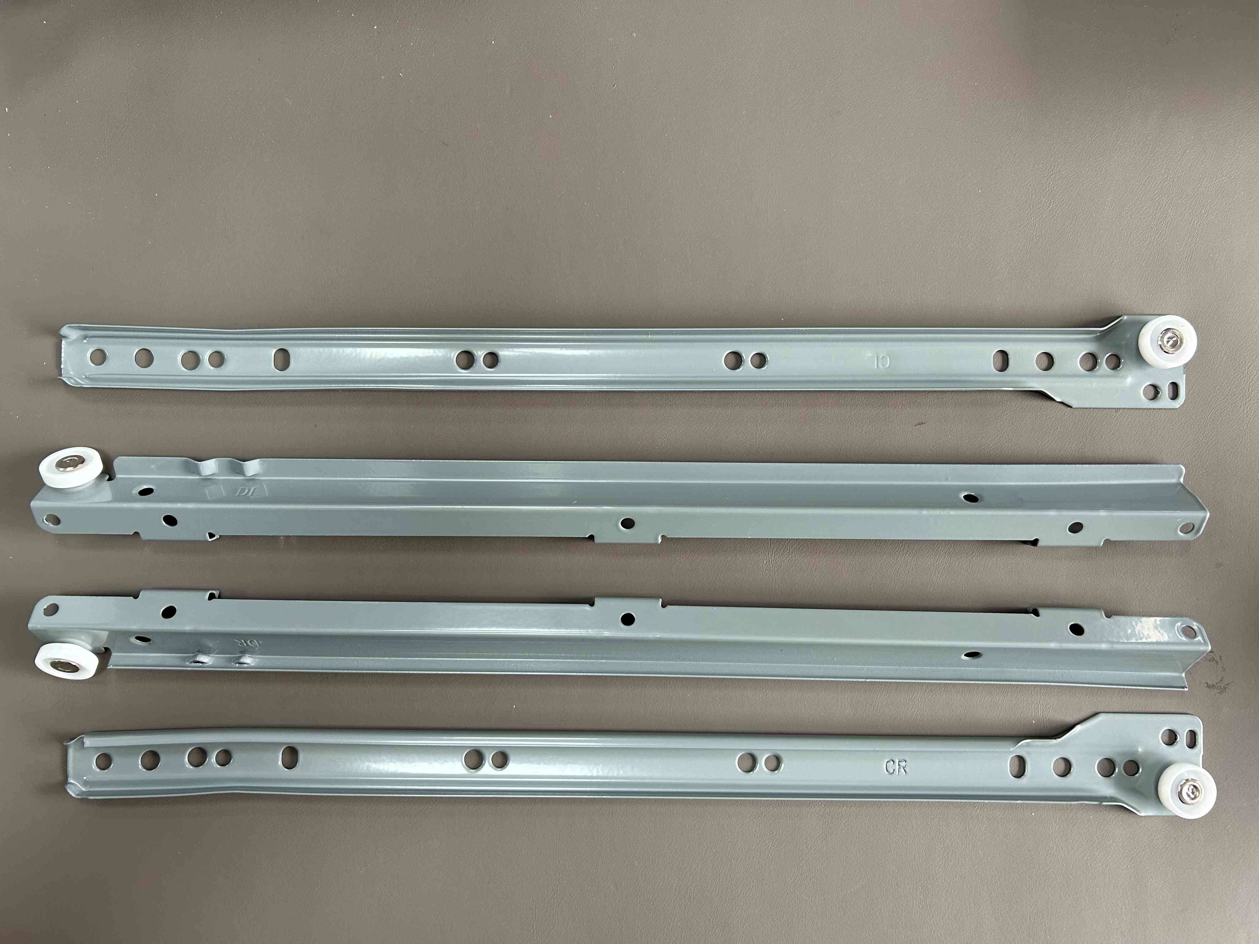 Furniture Hardware Sliding Guide Rail Ball Bearing Sliding Mechanism Powder Coating Paint Drawer Slide