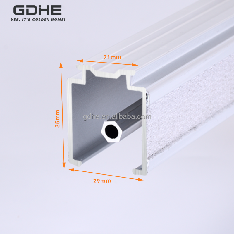 Wholesale Roman Blind Track Accessories Complete Set Durable Roman Blind Track Fitting Kit Smooth Metal Core Chain System