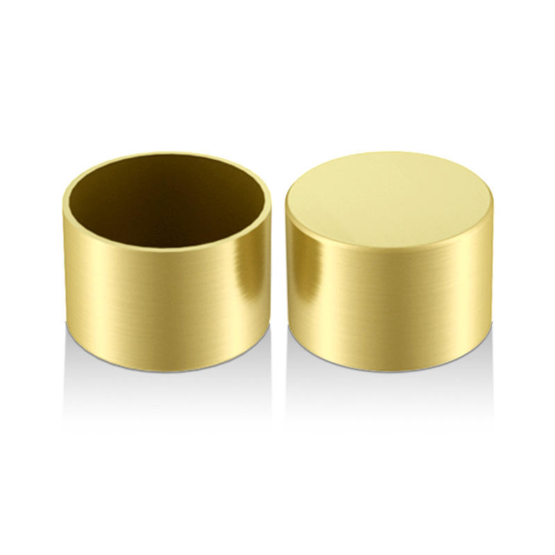 Luxury Golden Brass Stool Foot Cover Decorative Furniture Bed Leg for Dining Table Chair