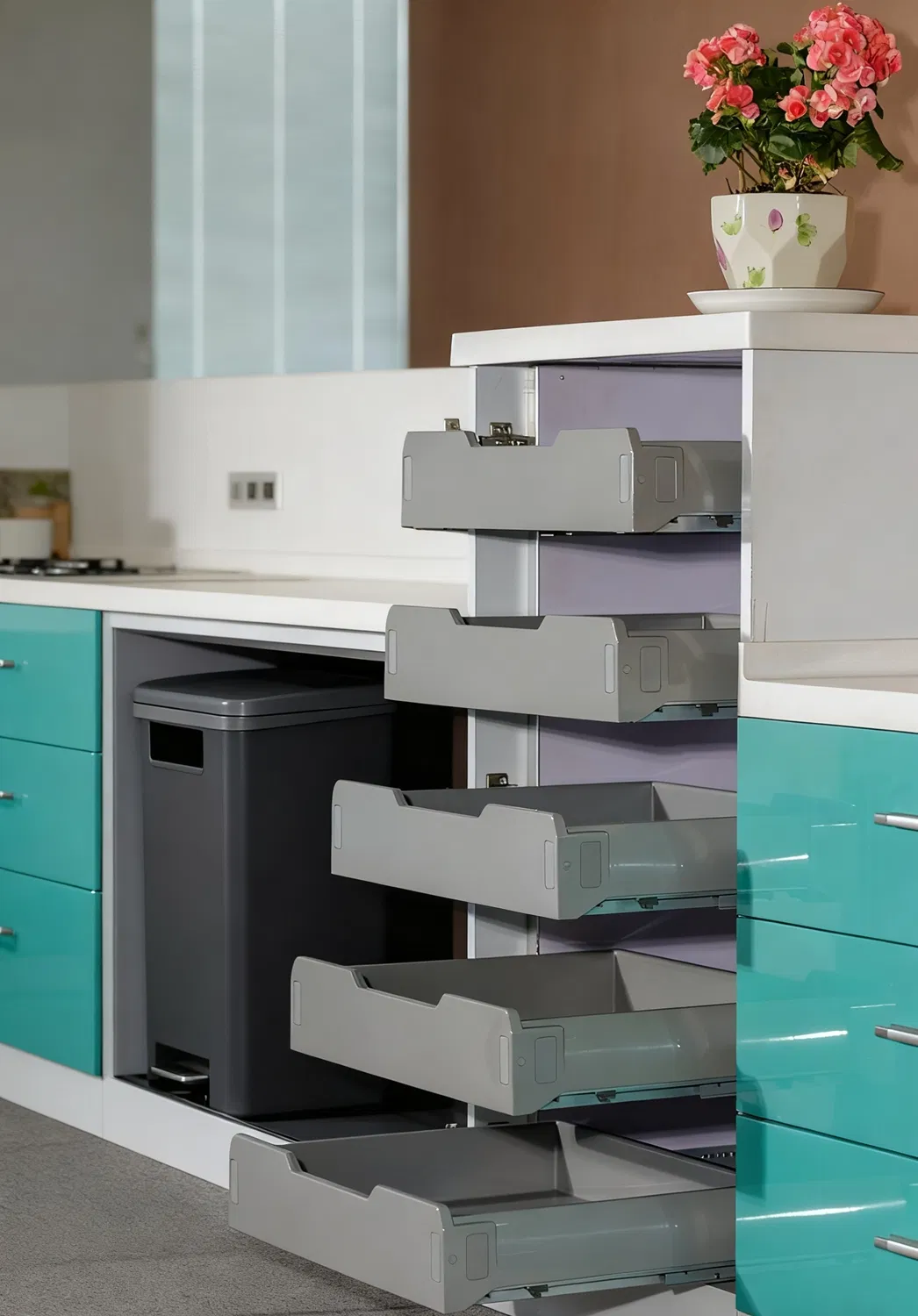 Wardrobe Furniture Clothes Dividers Shelf Assembled Storage Drawer Hotel Detachable Modular Shelves Systems Storage Furniture Hardware Drawer Slides