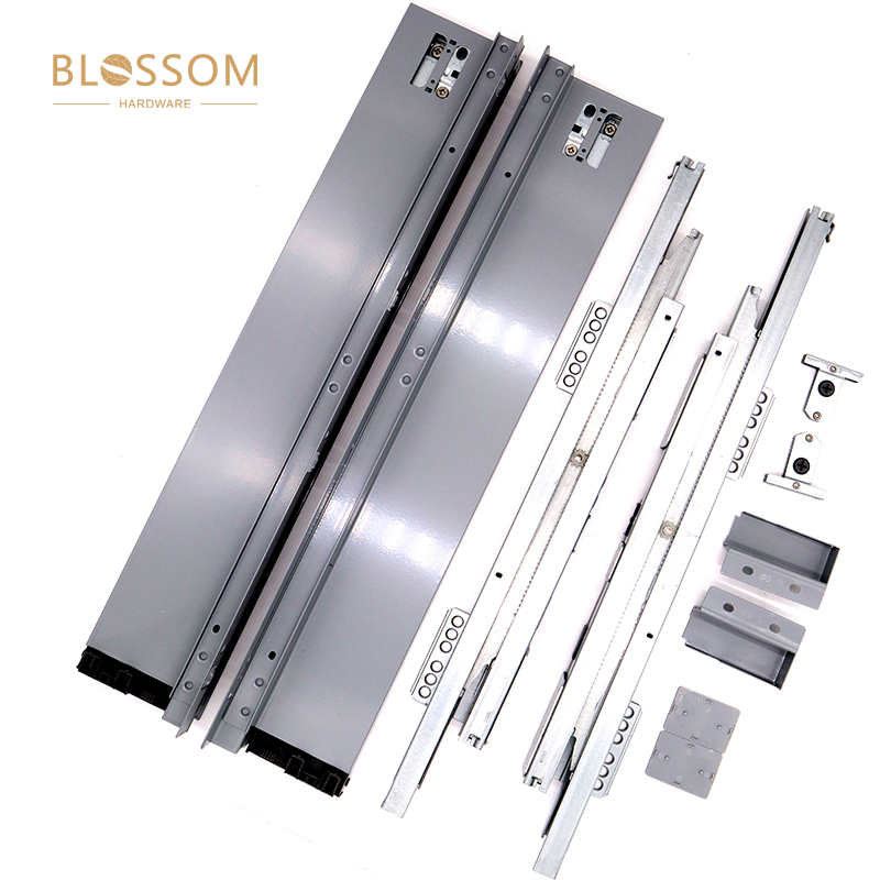 Soft Close Concealed Runners Slim Box Drawer Box System for Kitchen