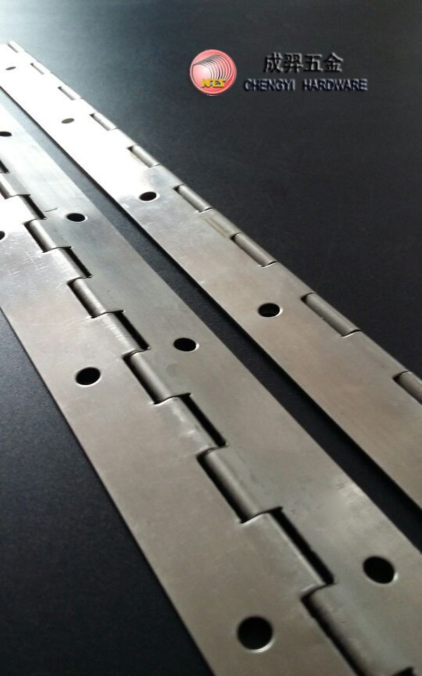 Heavy Duty Hinges for Steel Doors Furniture Accessories Long Gate Strip Hinge Truck Door 201 304 SS Aluminum Iron Materials