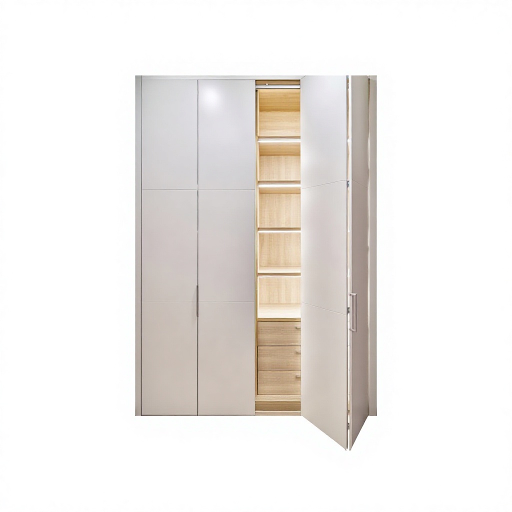 No Bottom Rail Wardrobe Folding Door Accessories Aluminum Alloy Zinc Alloy Sliding Door Hardware Hanging Sliding Accessories