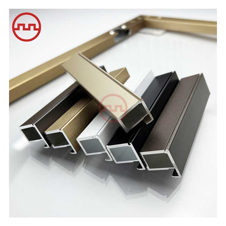 Hardware Aluminium Profile for Kitchen Cabinets Glass Cabinet Aluminum Frame Accessories for Living Room Glass Door Wardrobe