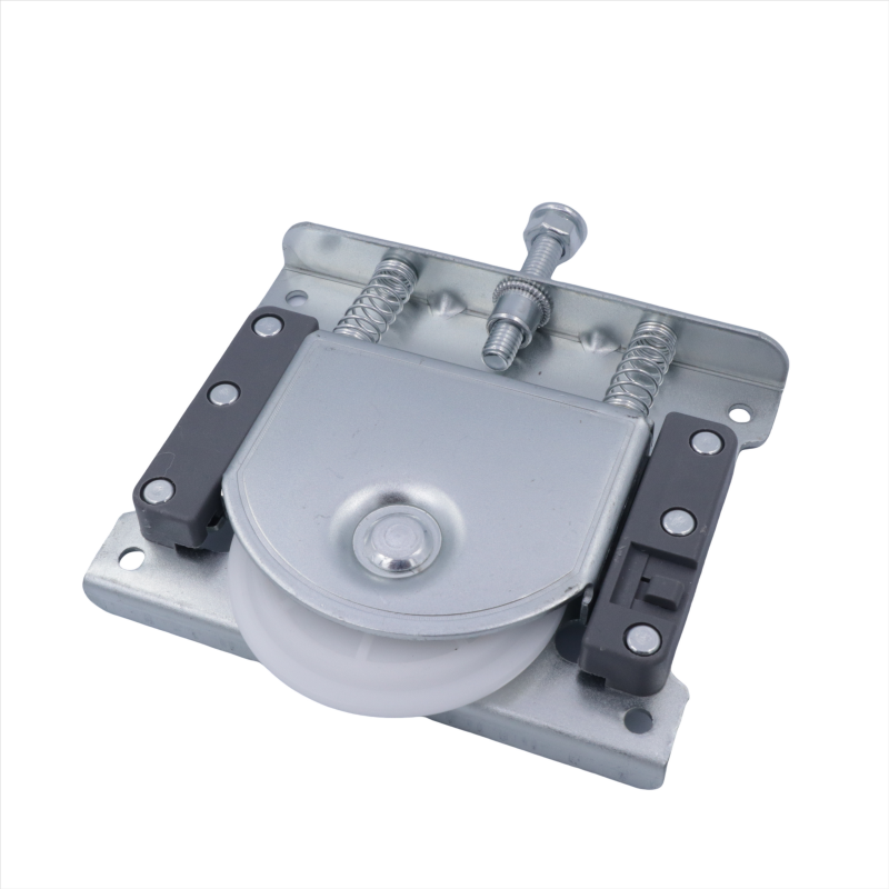 Furniture Hardware Sliding Wardrobe Door Roller Fittings System Plastic Upper Wheel Sliding Door Roller