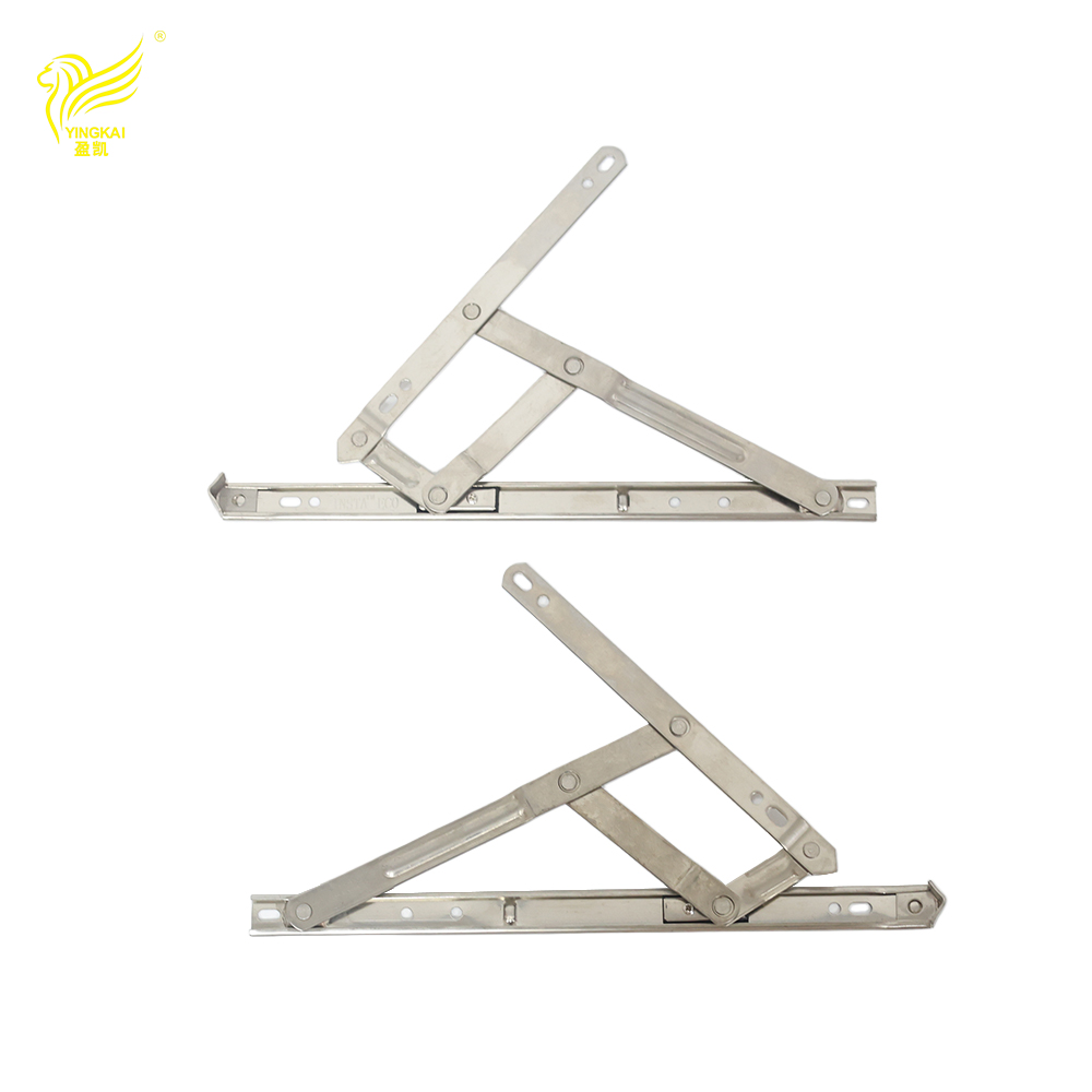 Modern Design Custom Door Window Hinges 304 White Stainless Steel Friction Stay Arms Soft Closing 2-Year Warranty Low MOQ
