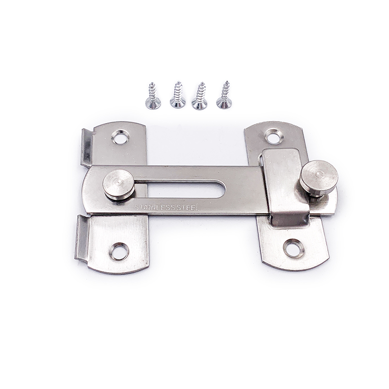 90 Degree Flip Stainless Steel Door Bolt Latch Cabinet Door Lock Furniture Hardware Accessories