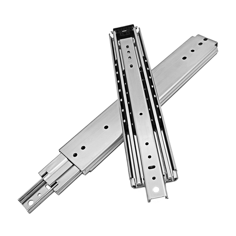 7603 Soft Close 5 18 Inch Undermount Center Rail Base Cabinet Pull Out Drawer Slides 22 Inch Ball Bearing 3 Fold Kitchen Dining