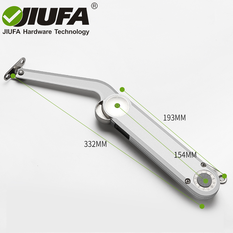 Furniture Hardware Heavy Duty Flap Stay for Cabinets Free Stop Folding Lid Stay Support
