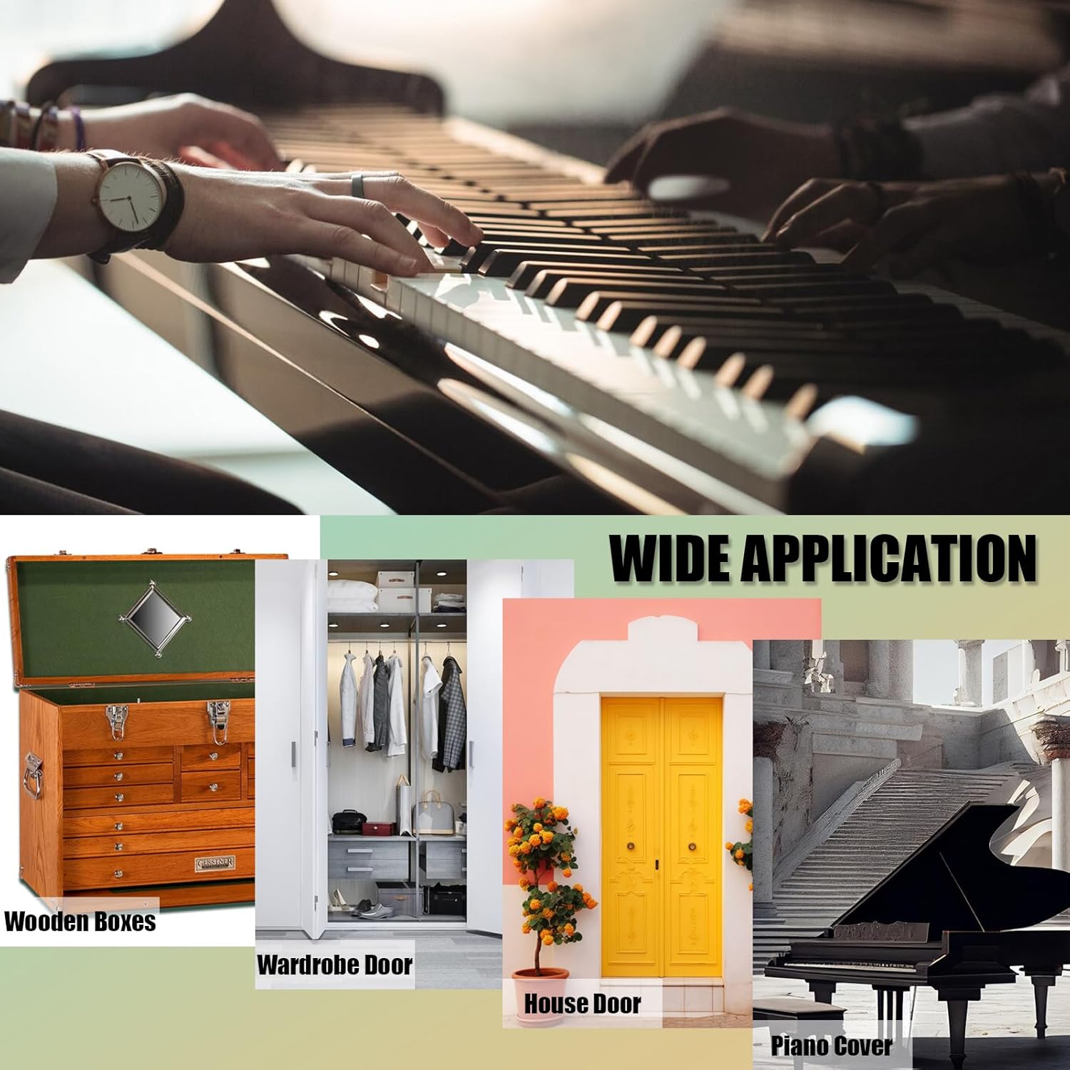 Spot Wholesale Oem Customizable Stainless Steel 201 304 316 Continuous Long Piano Hinge Kitchen Box Furniture