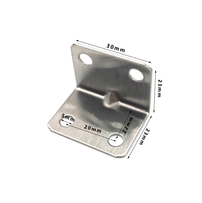Wholesale High Quality Stainless Steel Single-Sided Bracket Stable Structure Provide Strong Support for Furniture