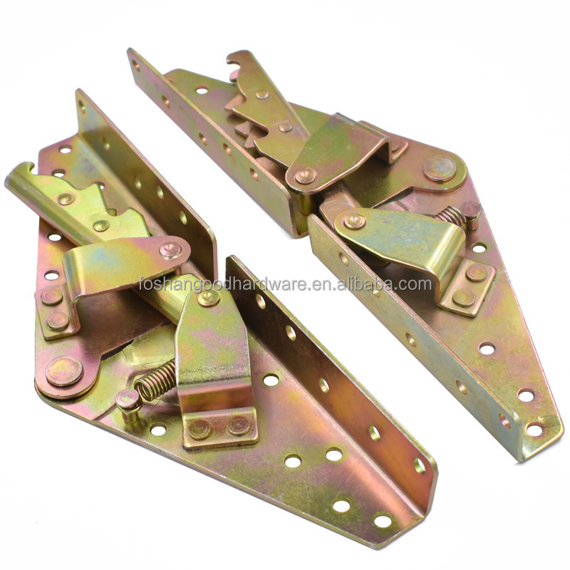 E-SHINING Modern Steel Sofa Bed Hinge Foldable Adjustable Angle Mechanism For Living Room &amp; Bedroom Use Durable &amp; Silent