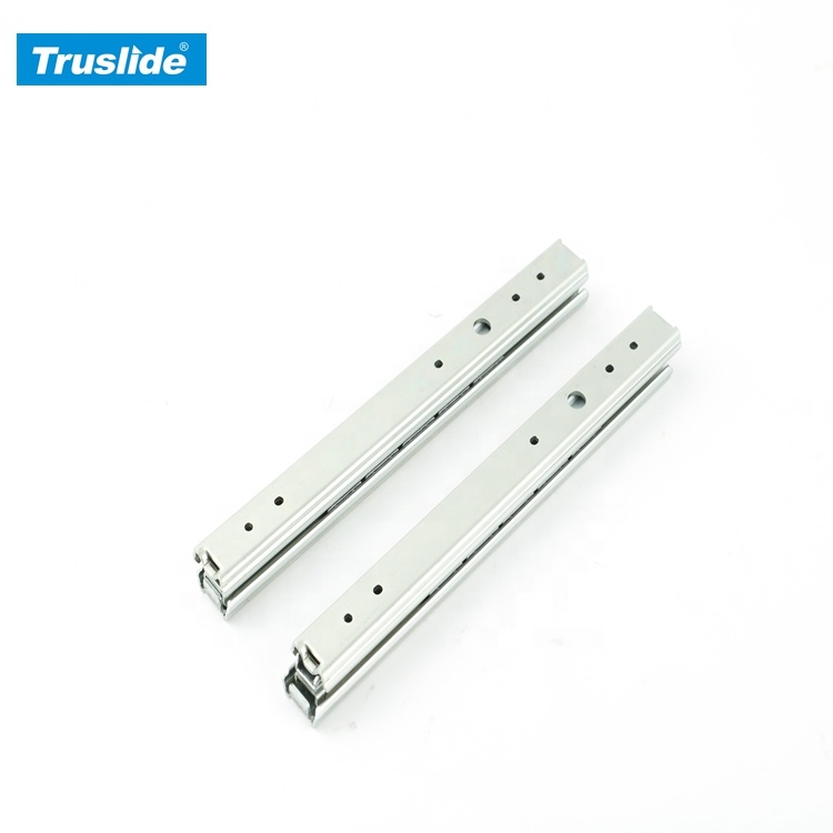 TH1620DJ Slide Rail 20mm Drawer Slides Heavy Duty Furniture Hardware Ball Bearing Telescopic Rail Drawer Slide 1500mm Two Way