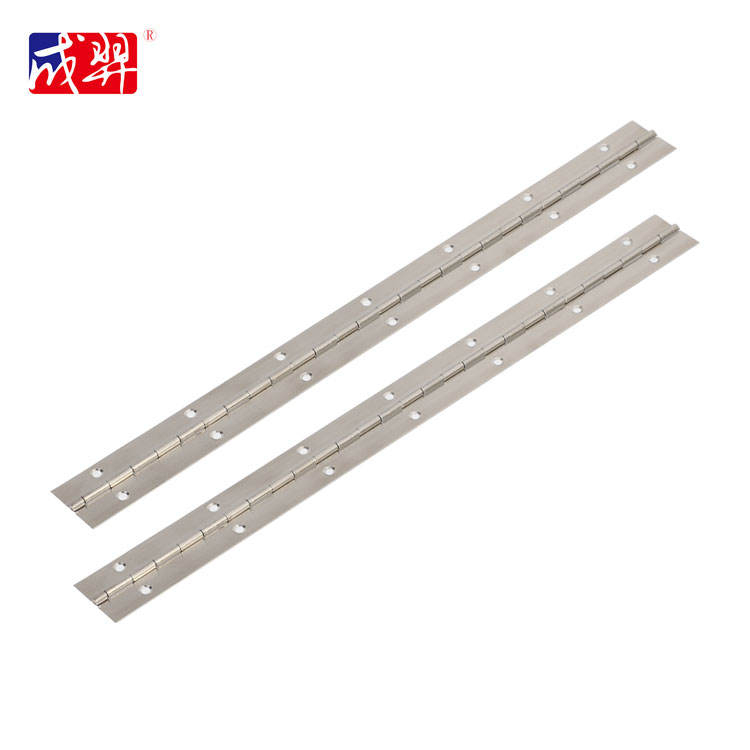 Hot Sale Customized Stainless Steel 201 Continuous Long Cabinet Piano Hinges for Furniture