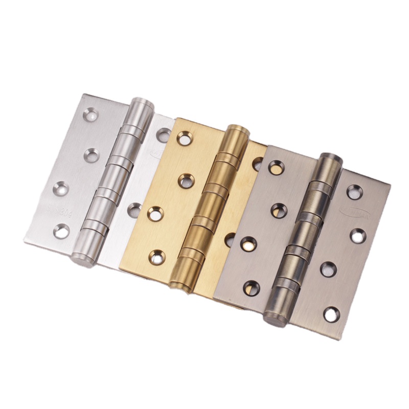 Hidden Door Hinge Stainless Steel 201 304 Cranked Hinge Folding Ball Bearing Bended Door Hinges