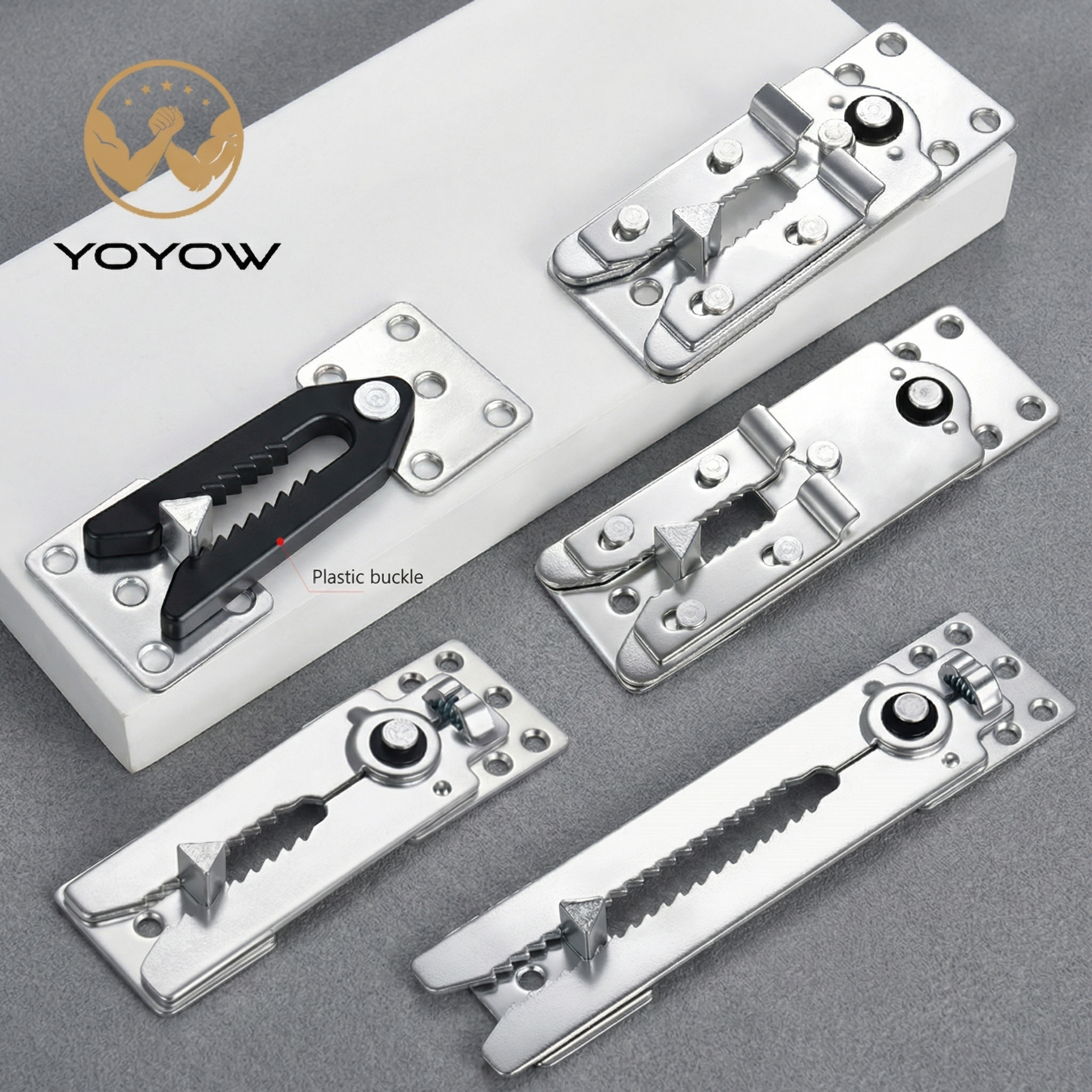 Iron Metal Plastic Locking Hinge for Sofa Sectional Couch Connector Mechanism for Living Room Outdoor Home Office