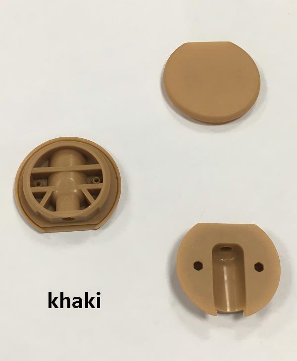 High-Quality PP Notched Round Shape Plastic Corner Connectors | RV Furniture, Cabinet &amp; Wardrobe Fittings Circular End Cover