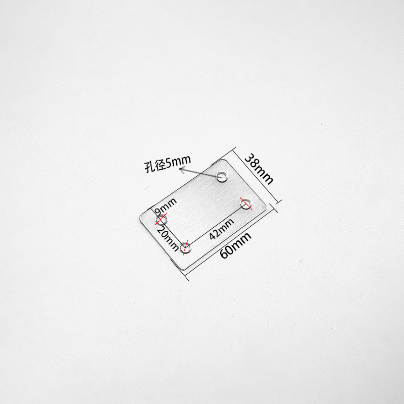 Wholesale L-Shaped Bracket Stainless Steel 90 Degree Connectors Bed Tables and Chairs Sub-Reinforcement Link Piece Angle Brackets