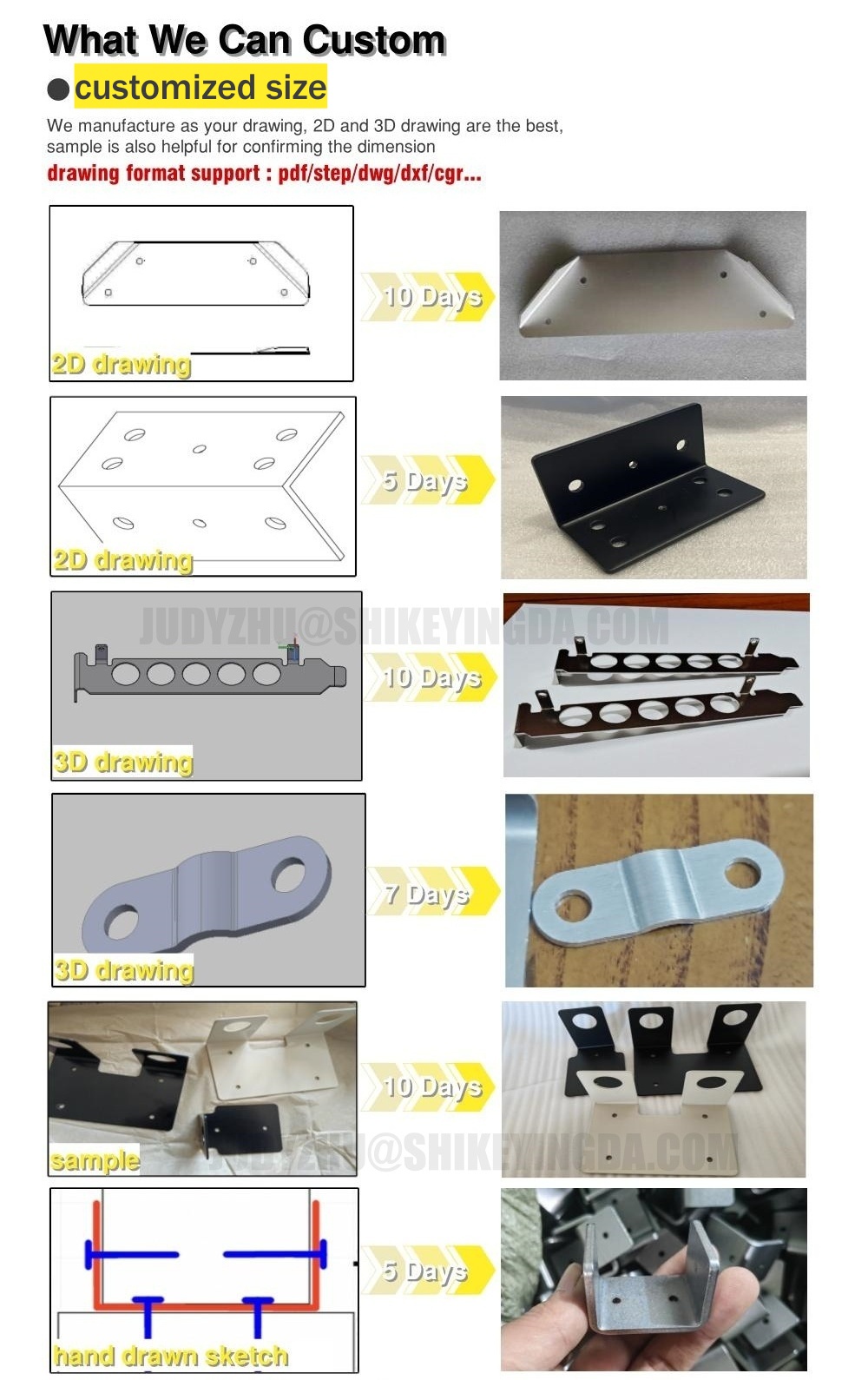 Custom metal stamping part 1
